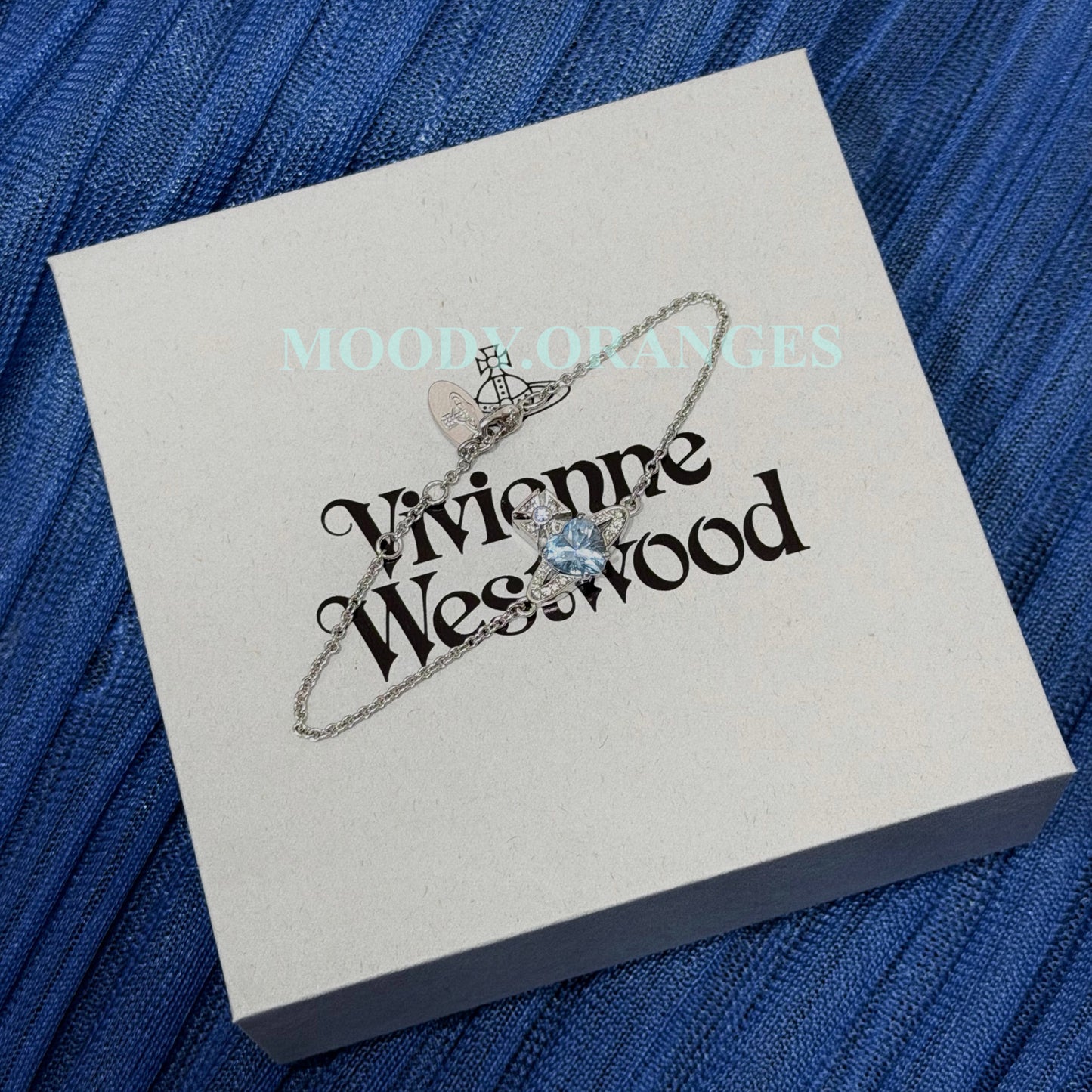 Vivienne Westwood Ariella Blue Accessories Collection - MOODY ORANGES