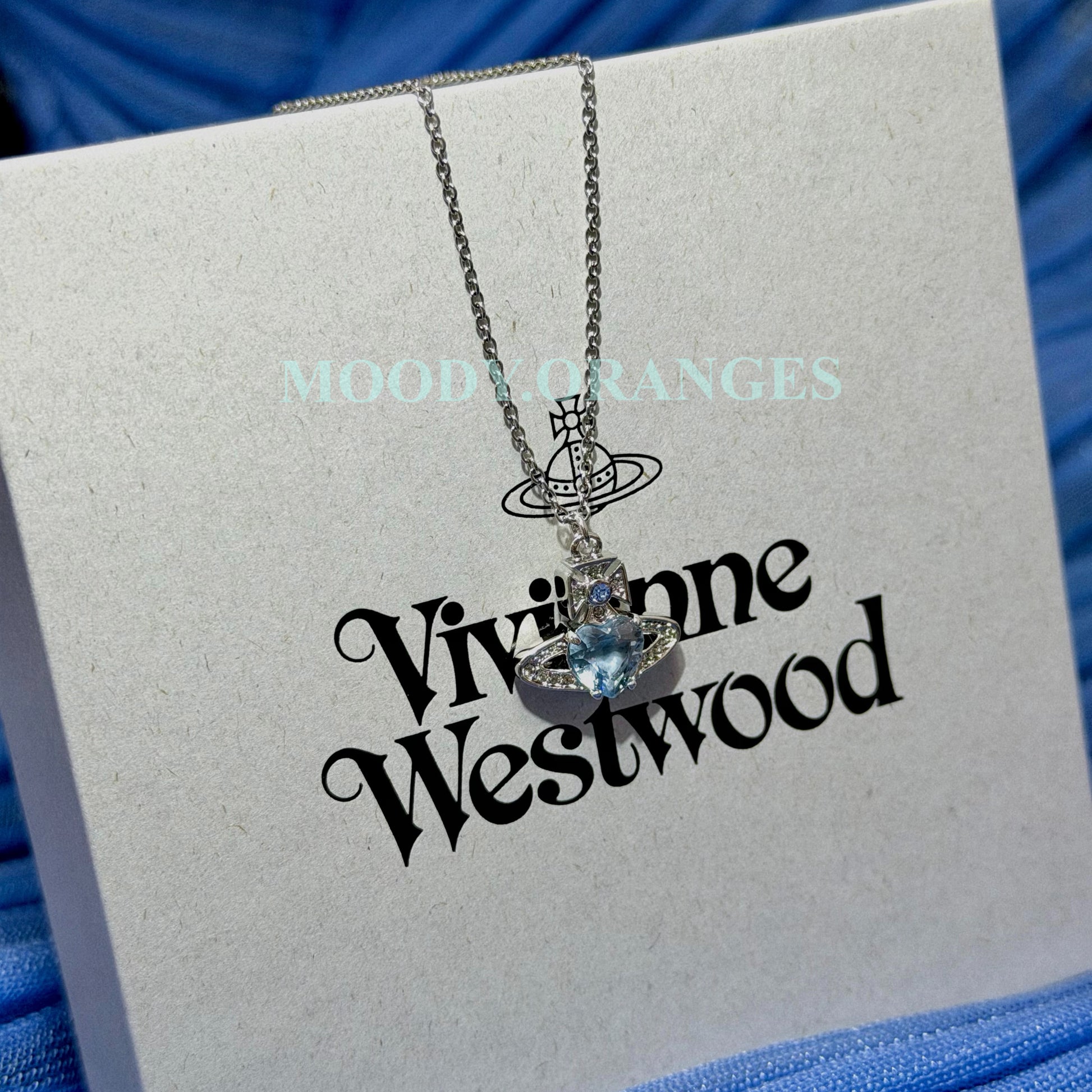 Vivienne Westwood Ariella Blue Accessories Collection - MOODY ORANGES