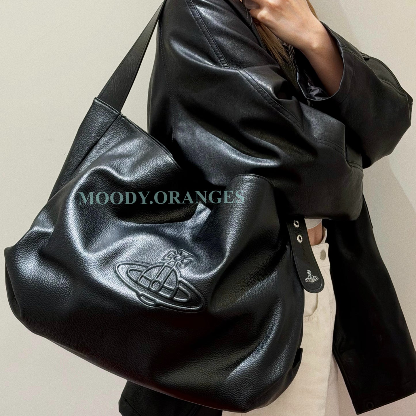 Vivienne Westwood Maxime Large Shoulder Bag - MOODY ORANGES