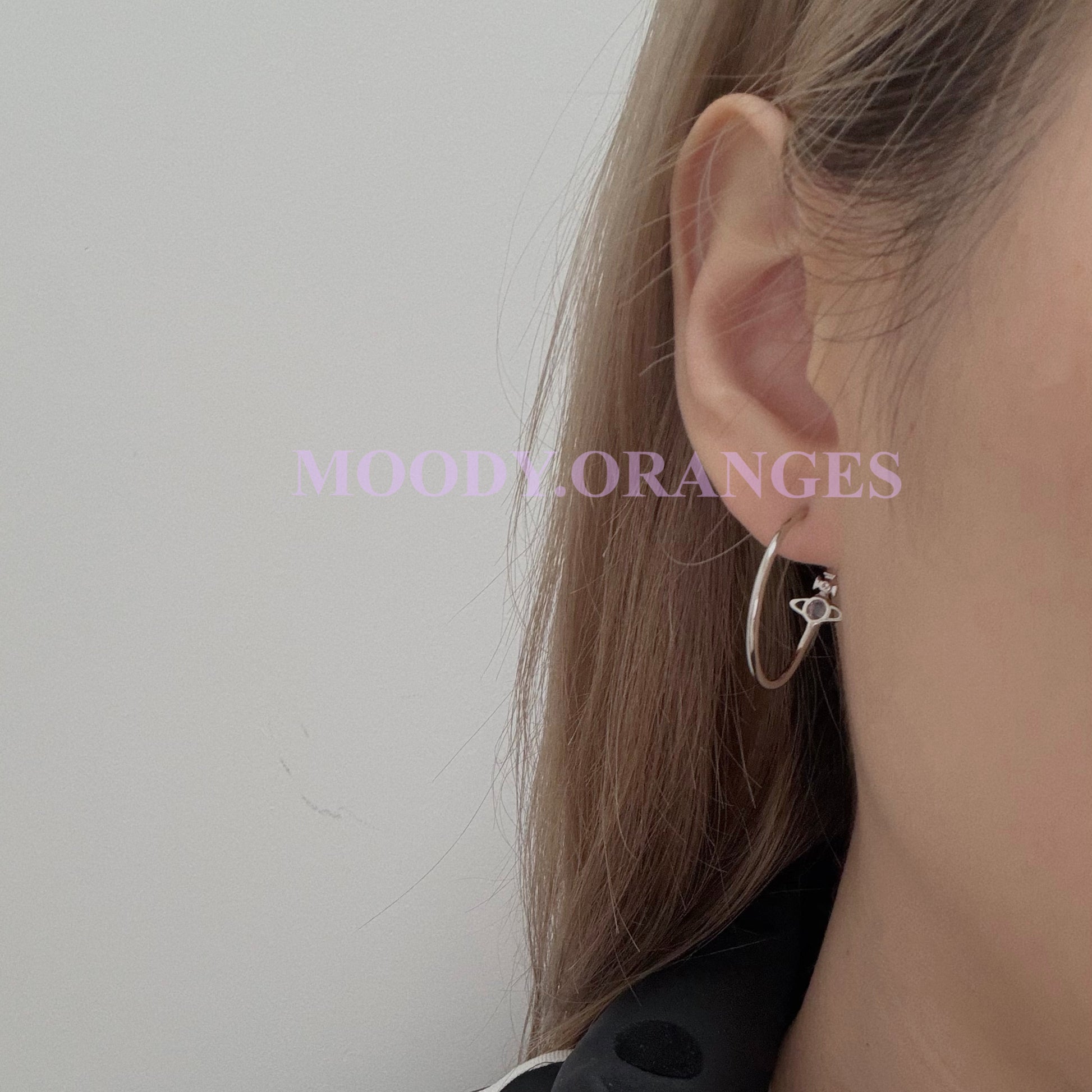 Vivienne Westwood Heather Hoop Earrings - MOODY ORANGES