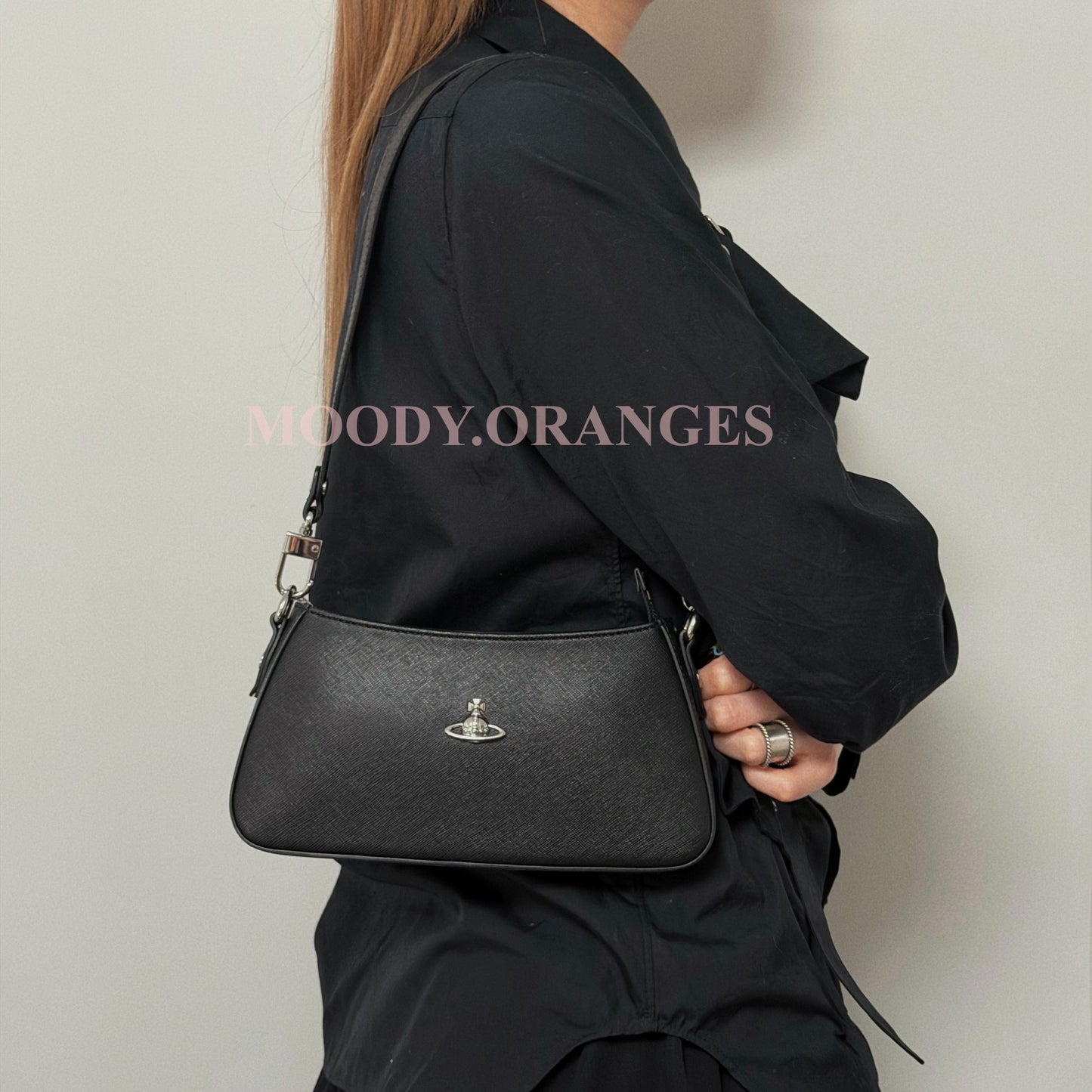Vivienne Westwood Tasha Shoulder Bag - MOODY ORANGES