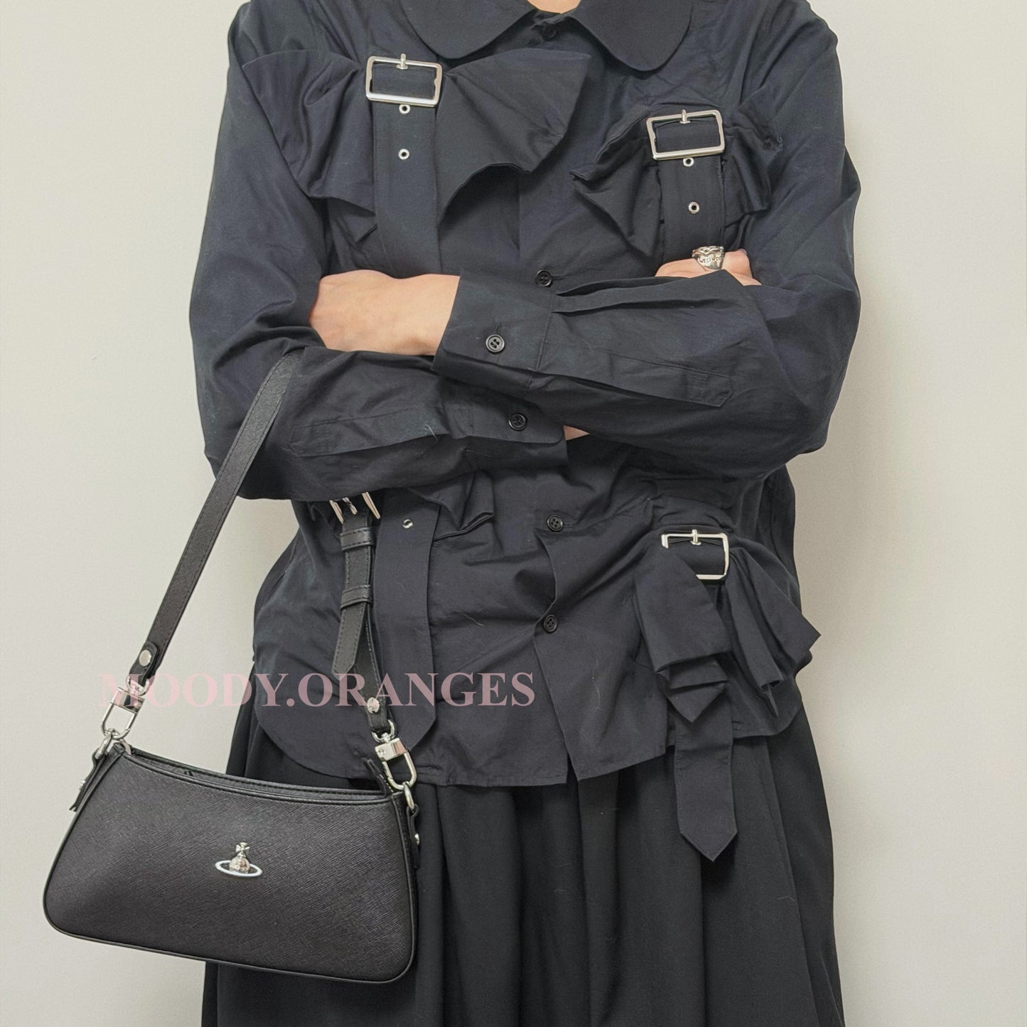 Vivienne Westwood Tasha Shoulder Bag - MOODY ORANGES