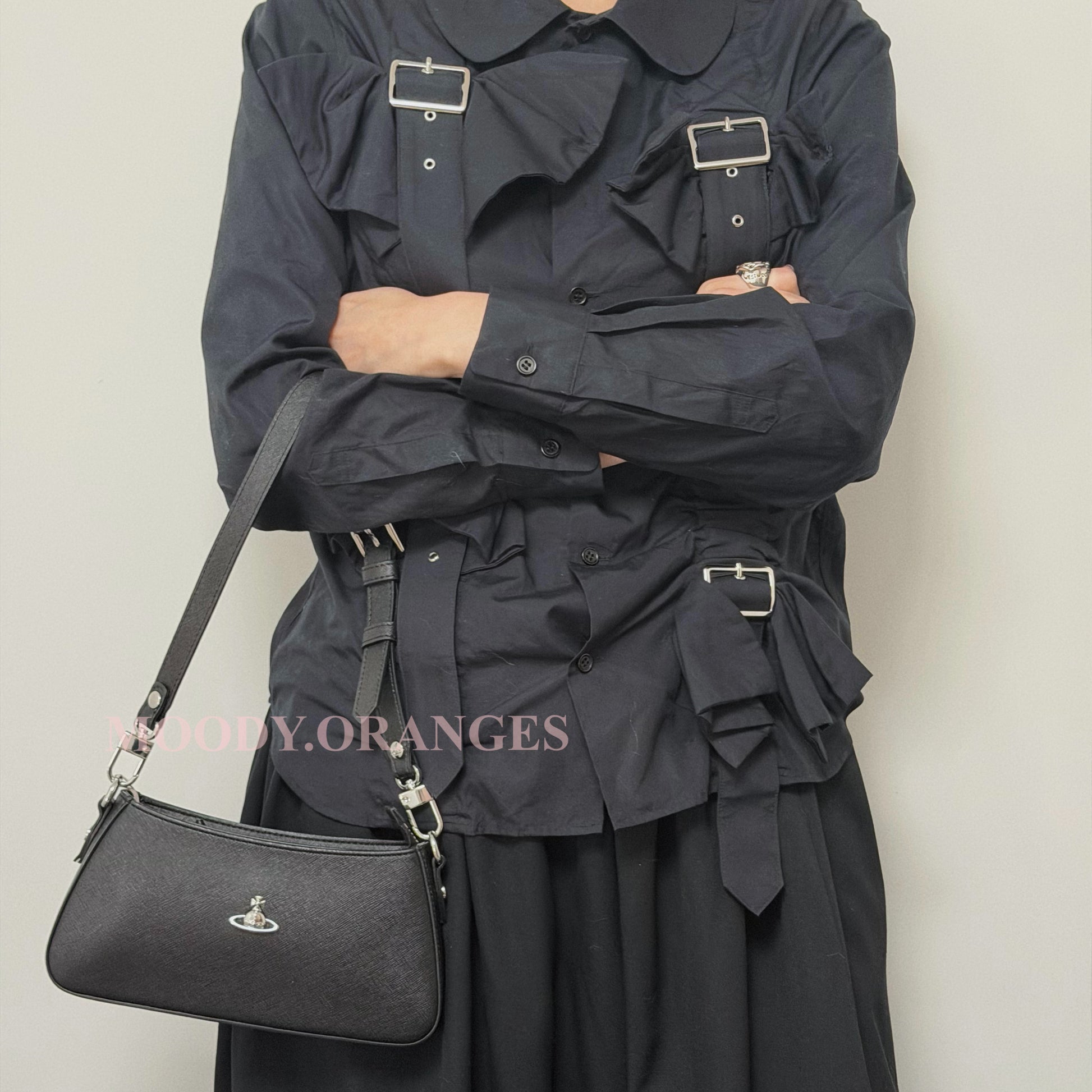 Vivienne Westwood Tasha Shoulder Bag - MOODY ORANGES
