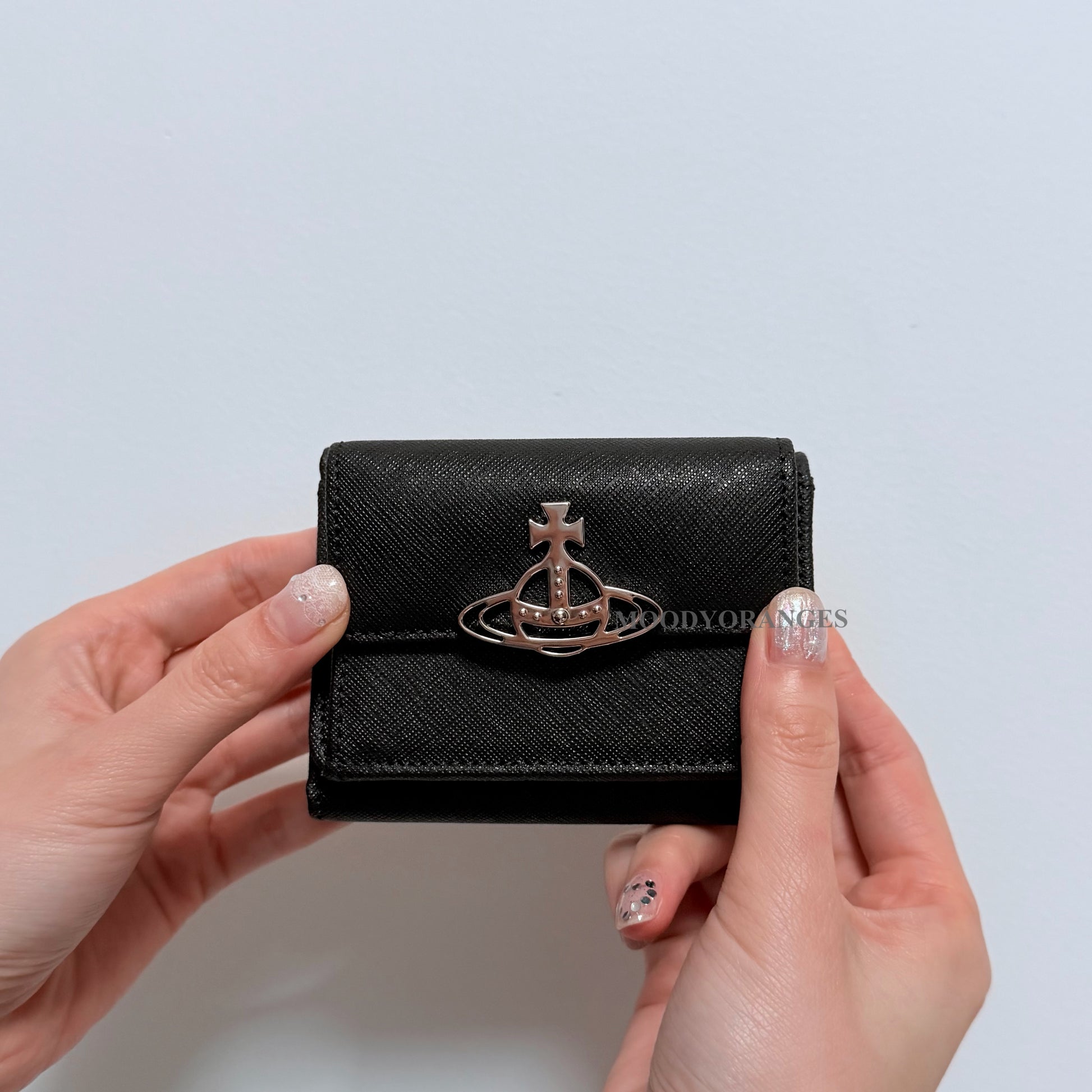 Vivienne Westwood Tri-fold Leather Wallet - MOODY ORANGES