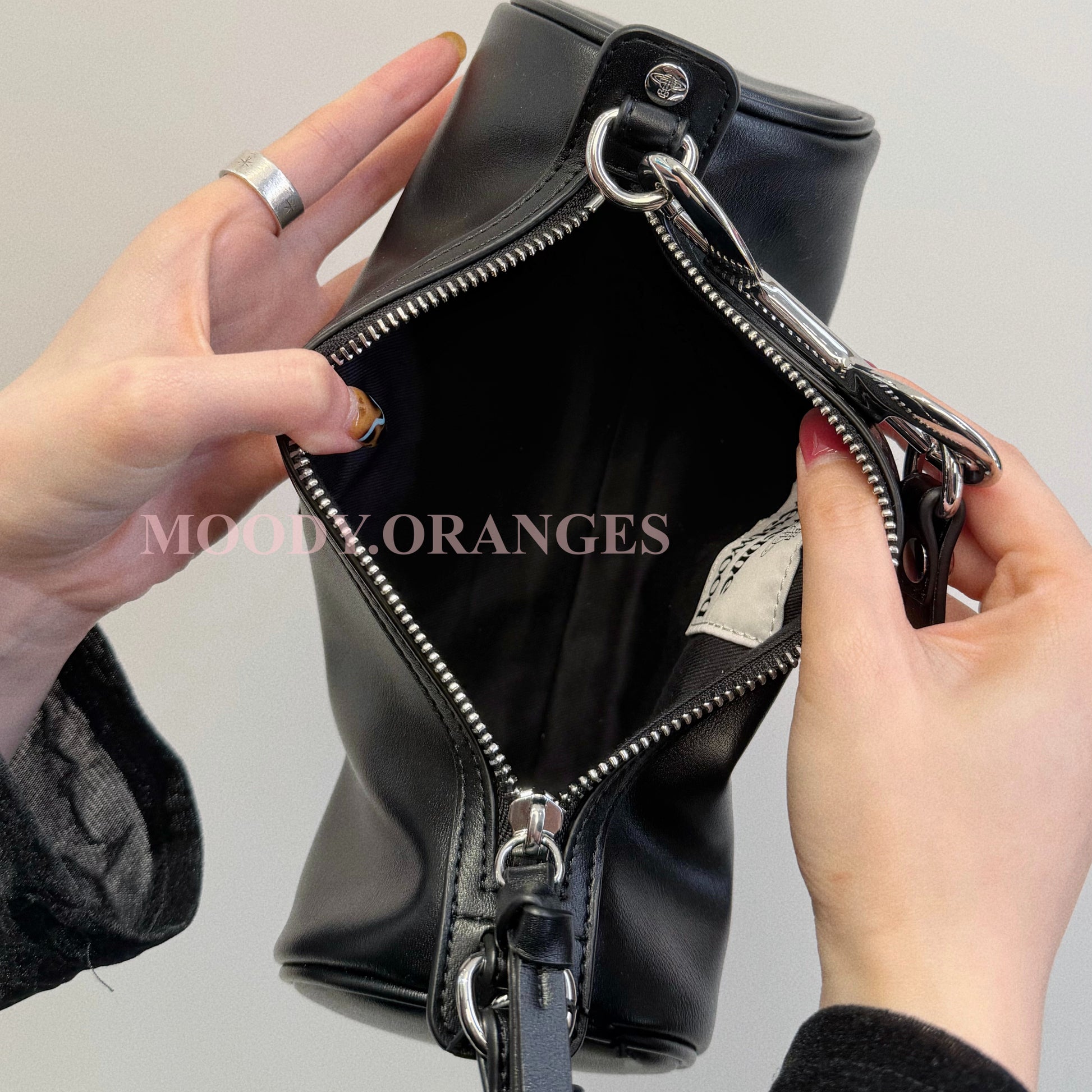 Vivienne Westwood Cindy Cylinder Bag - MOODY ORANGES