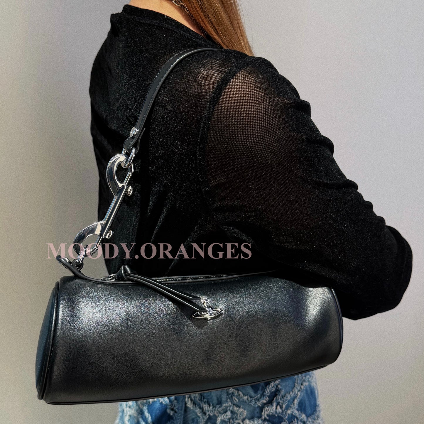 Vivienne Westwood Cindy Cylinder Bag - MOODY ORANGES