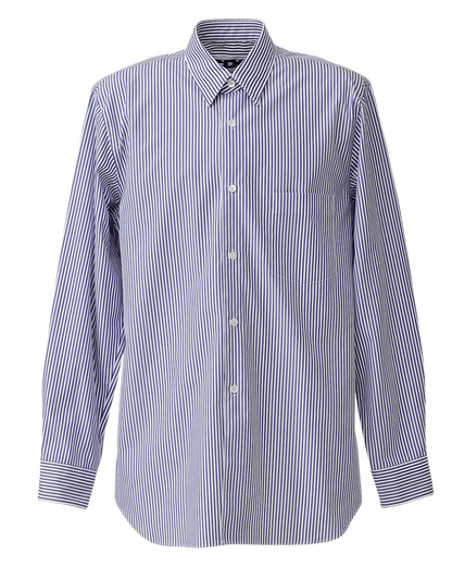 CDG CLASSIC SHIRT / BLUE STRIPE - Navy