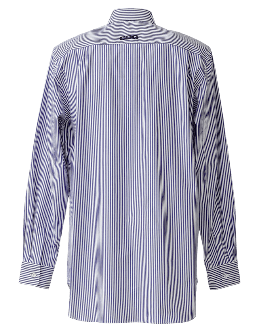 CDG CLASSIC SHIRT / BLUE STRIPE