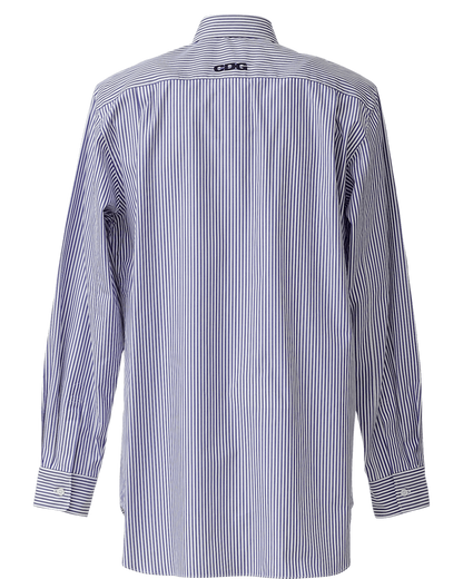 CDG CLASSIC SHIRT / BLUE STRIPE