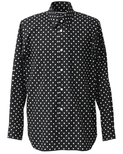 CDG CLASSIC SHIRT / POLKA DOT - Black