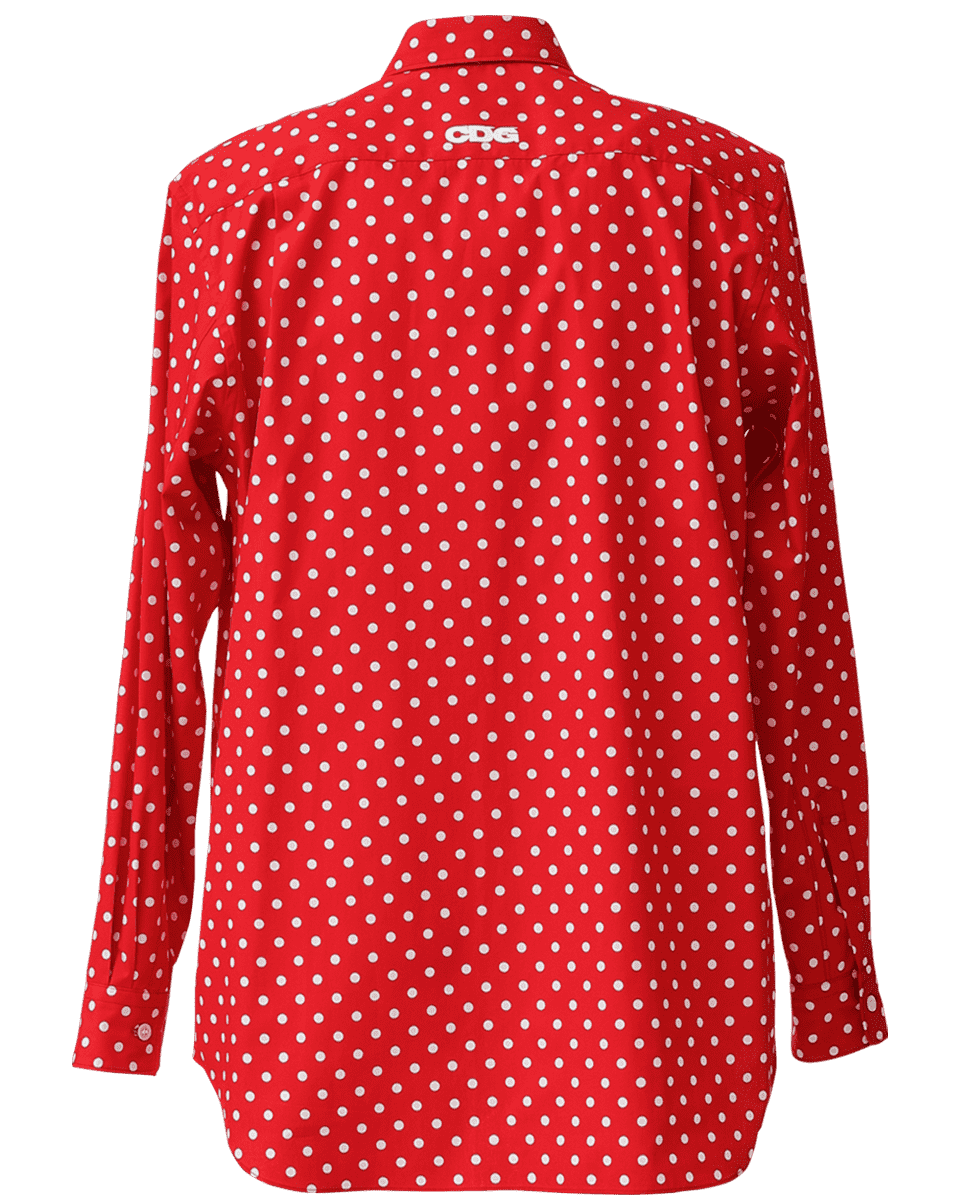 CDG CLASSIC SHIRT / POLKA DOT