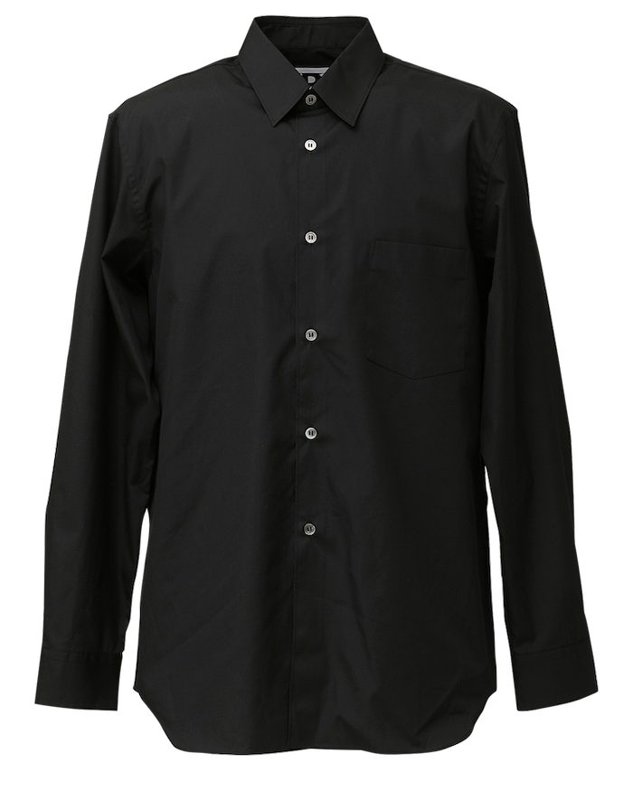 COMME des GARÇONS 1986 été CLASSIC SHIRT - Black