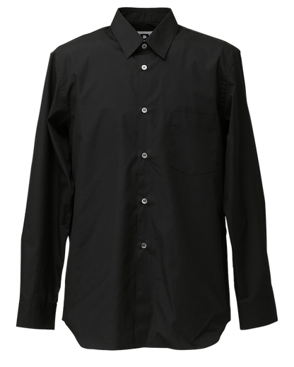 COMME des GARÇONS 1986 été CLASSIC SHIRT - Black