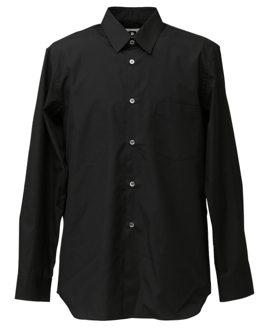 COMME des GARÇONS 1986 été CLASSIC SHIRT - Black