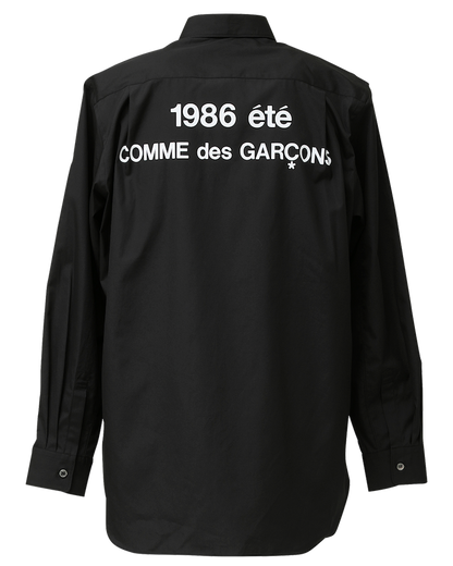 COMME des GARÇONS 1986 été CLASSIC SHIRT