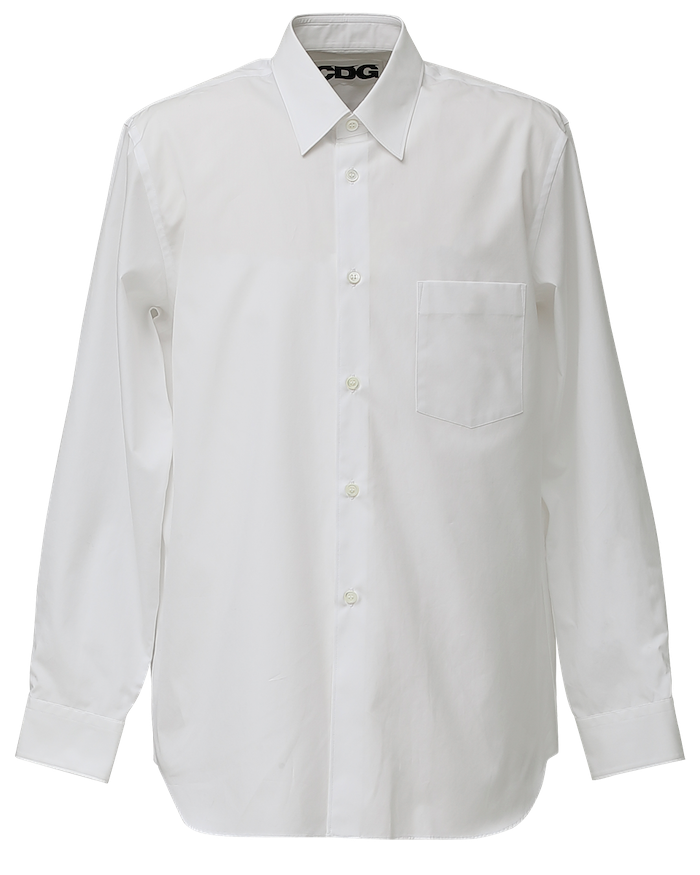 COMME des GARÇONS 1986 été CLASSIC SHIRT - White