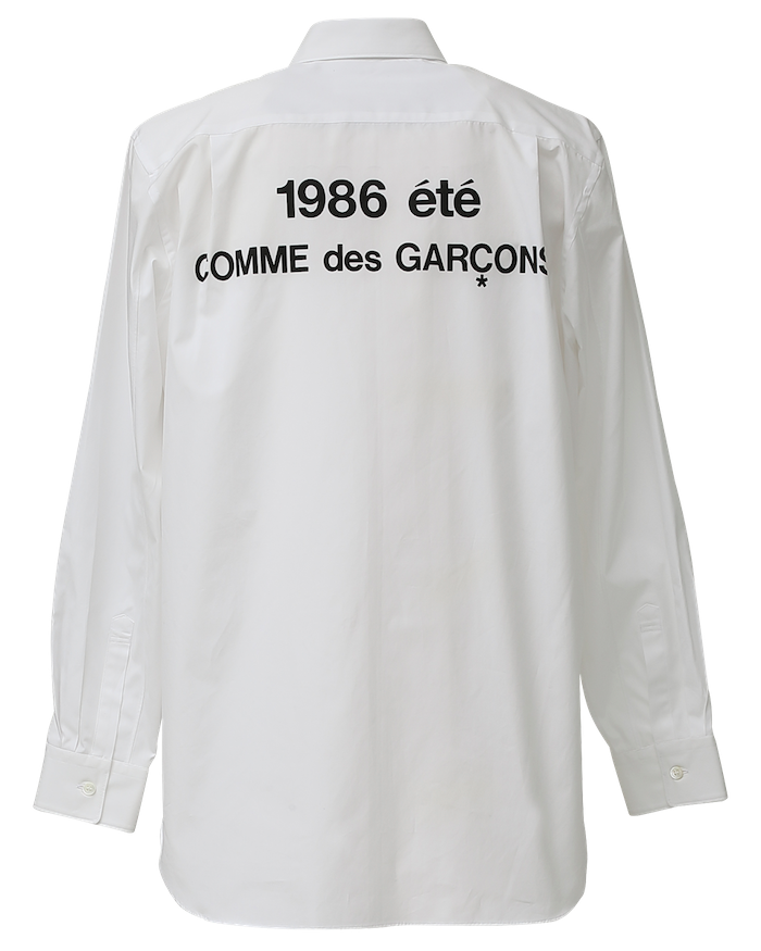 COMME des GARÇONS 1986 été CLASSIC SHIRT
