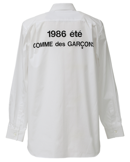 COMME des GARÇONS 1986 été CLASSIC SHIRT