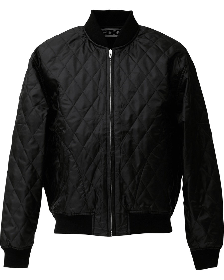 COMME des GARÇONS Automne-Hiver'84-'85 STAFF BLOUSON / QUILTED - Black