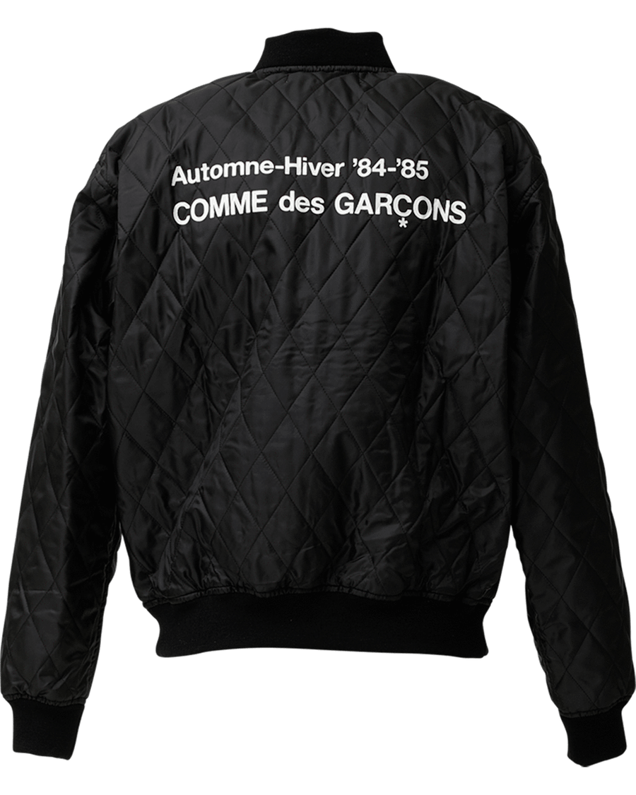 COMME des GARÇONS Automne-Hiver'84-'85 STAFF BLOUSON / QUILTED