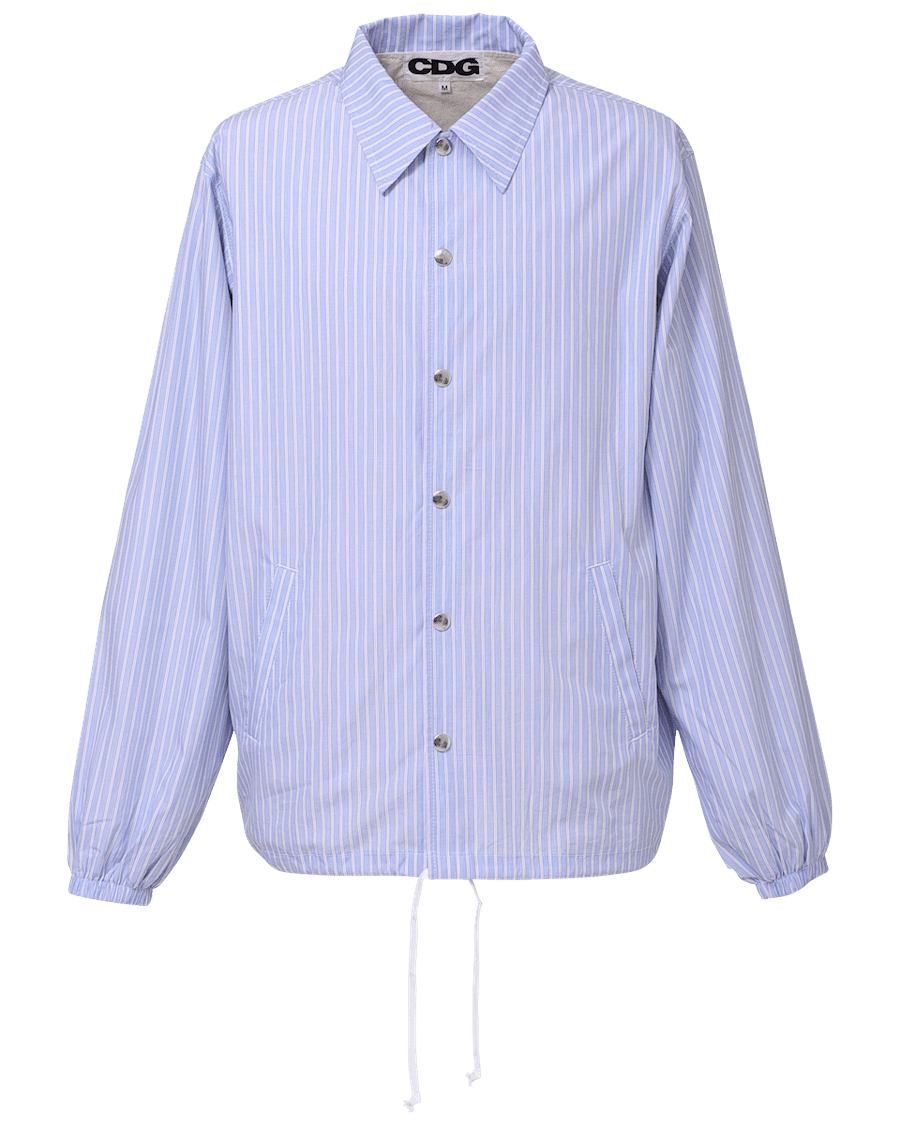 CDG CLASSIC COACH JACKET / BLUE STRIPE - Stripe