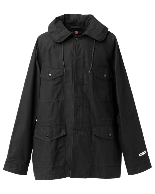 CDG x ALPHA INDUSTRIES AIR FORCE FIELD JACKET - Black