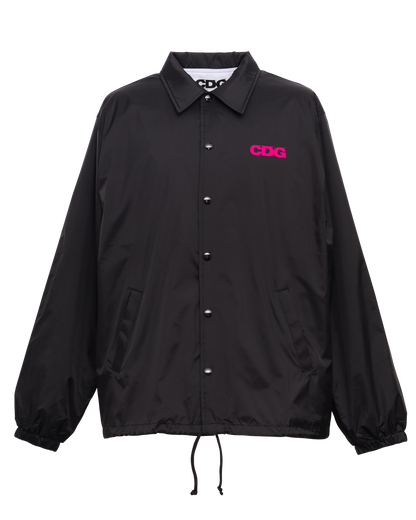 CDG CLASSIC COACH JACKET / CDGGDC COMME des GARÇONS PINK LOGO