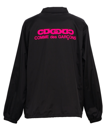 CDG CLASSIC COACH JACKET / CDGGDC COMME des GARÇONS PINK LOGO