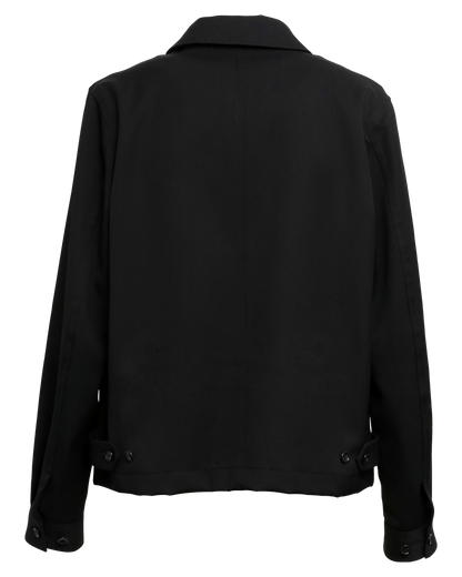 CDG WOOL GABARDINE CLASSIC BLOUSON