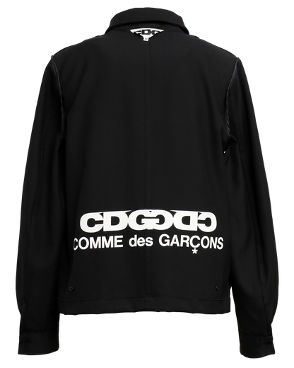 CDG WOOL GABARDINE CLASSIC BLOUSON