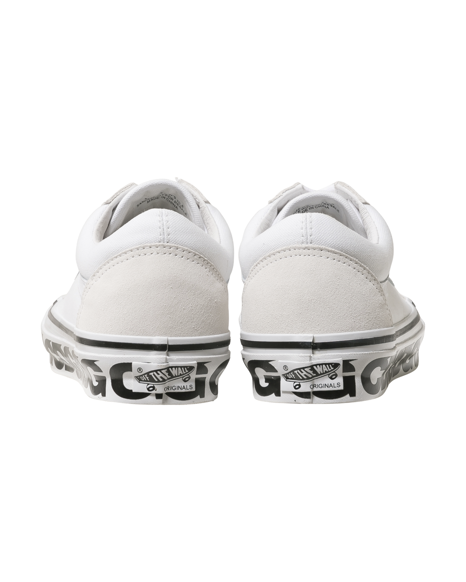 CDG x VANS OLD SKOOL LX WHITE