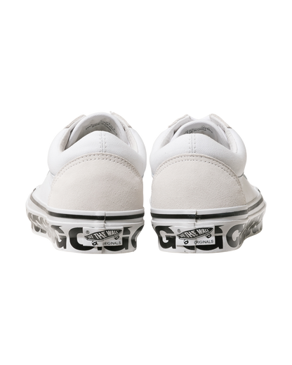 CDG x VANS OLD SKOOL LX WHITE