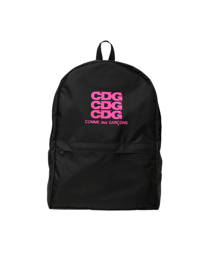 CDG CLASSIC BACKPACK / PINK LOGO - Pink