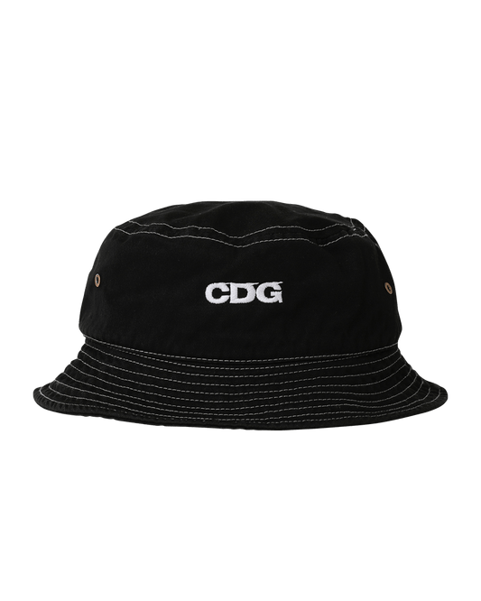 CDG BUCKET HAT - Black