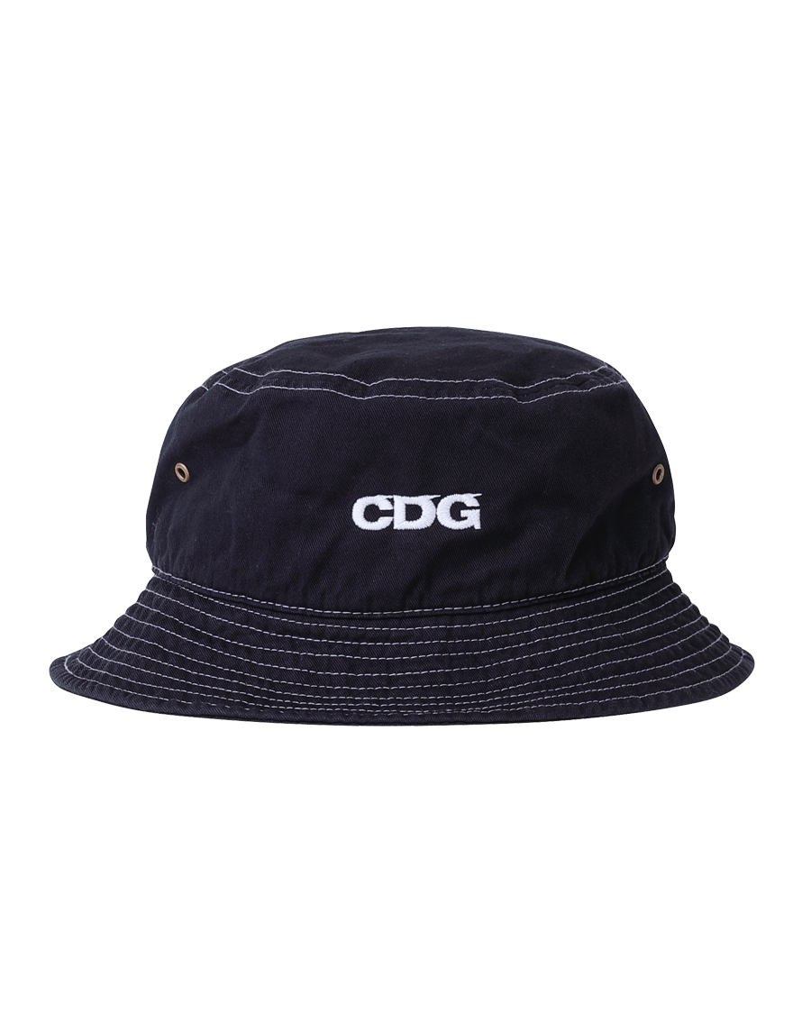 CDG BUCKET HAT - Navy