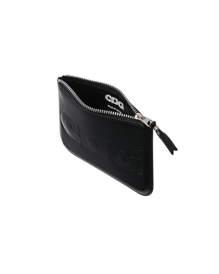 CDG WALLET1 / EMBOSSED LOGO