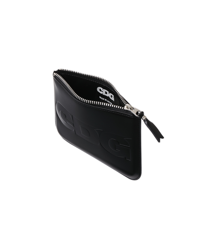CDG WALLET1 / EMBOSSED LOGO