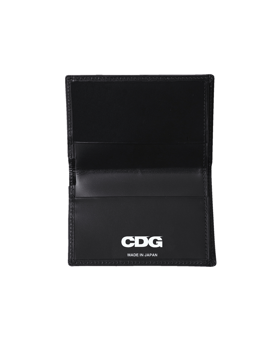 CDG WALLET3 / EMBOSSED LOGO
