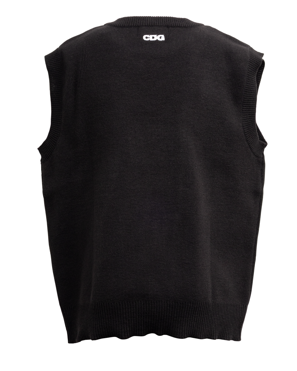 CDG OVERSIZED PULLOVER VEST