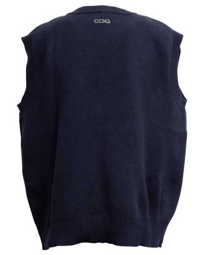 CDG OVERSIZED PULLOVER VEST