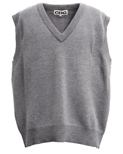 CDG OVERSIZED PULLOVER VEST - Grey
