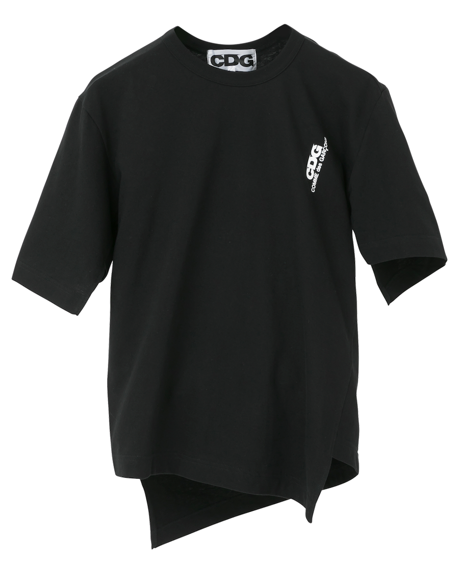 CDG BIAS DESIGNED T-SHIRT / CDG COMME des GARÇONS - Black