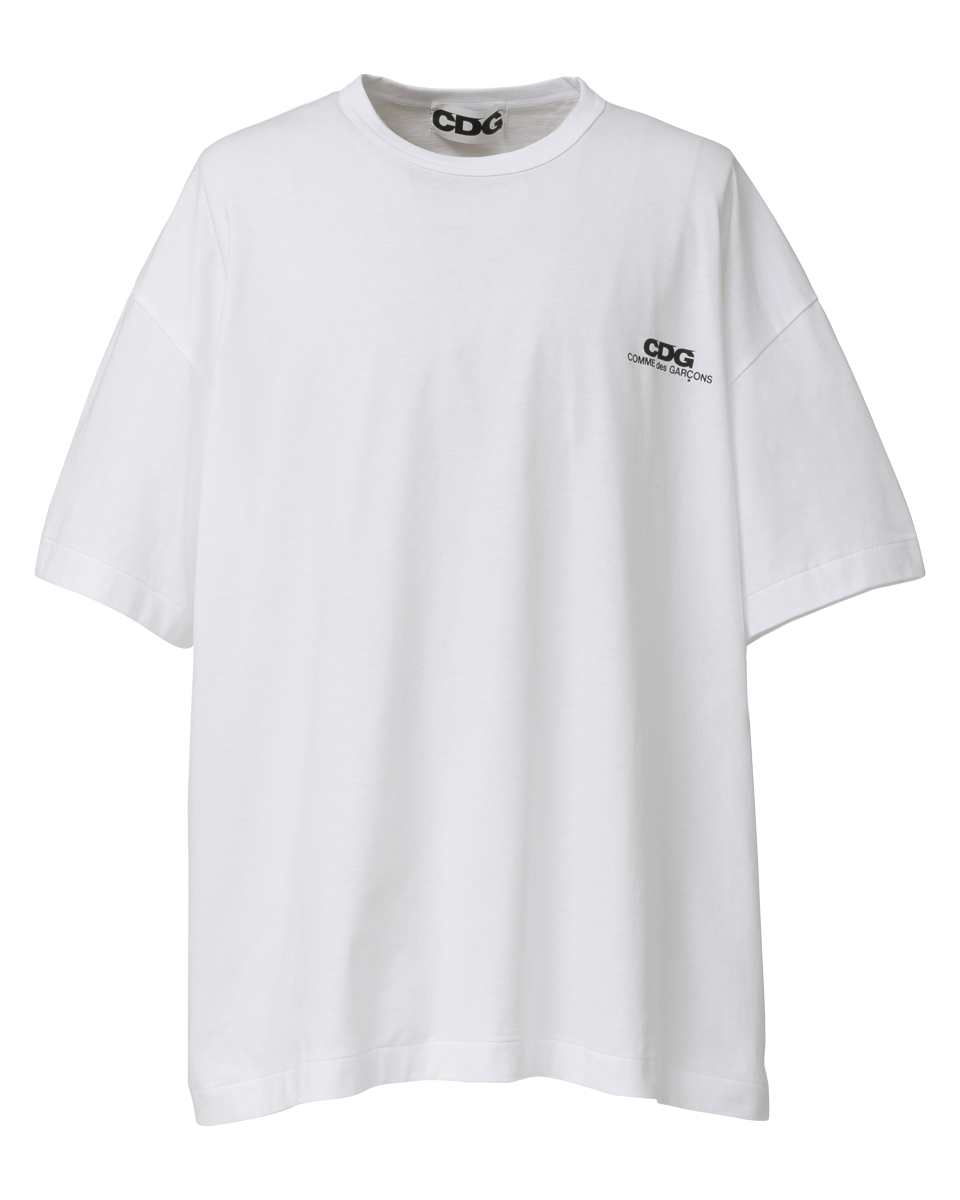 CDG OVERSIZED T-SHIRT1 / CDG COMME des GARÇONS SMALL LOGO - White