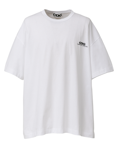 CDG OVERSIZED T-SHIRT1 / CDG COMME des GARÇONS SMALL LOGO - White