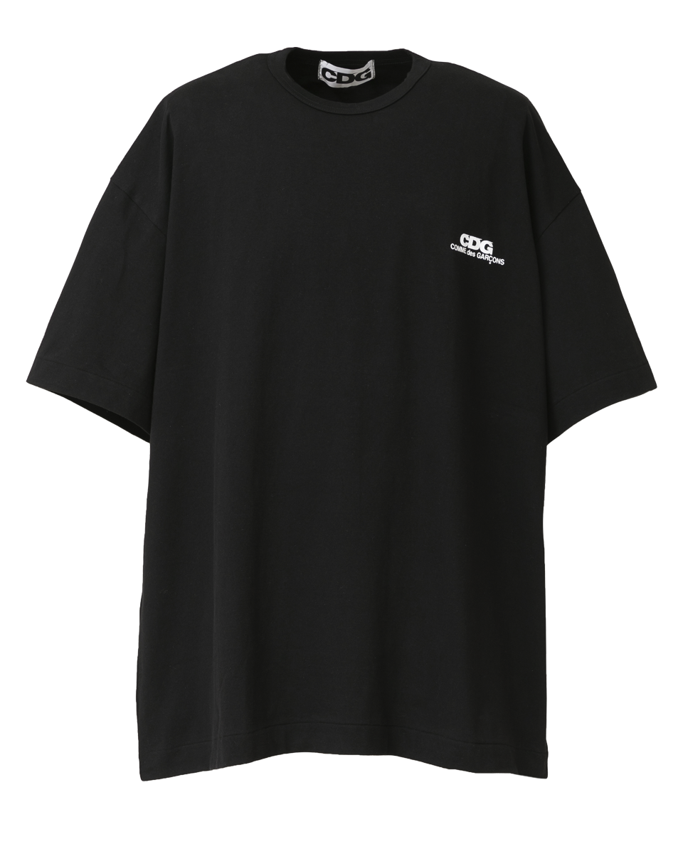 CDG OVERSIZED T-SHIRT1 / CDG COMME des GARÇONS SMALL LOGO - Black