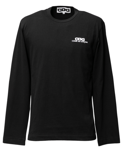 CDG CLASSIC LONG SLEEVED T-SHIRT4 / CDG COMME des GARÇONS SMALL LOGO - Black