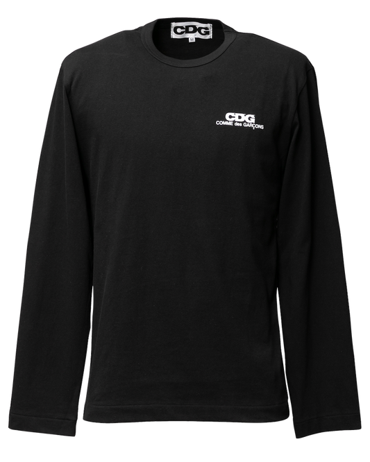 CDG CLASSIC LONG SLEEVED T-SHIRT4 / CDG COMME des GARÇONS SMALL LOGO - Black