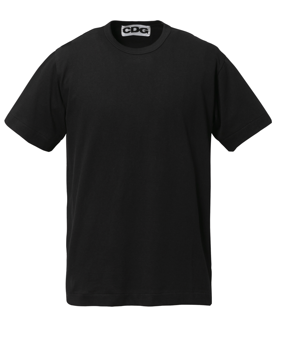 CDG CLASSIC T-SHIRT10 / CDG COMME des GARÇONS ON BACK - Black