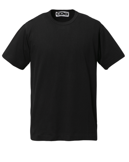 CDG CLASSIC T-SHIRT10 / CDG COMME des GARÇONS ON BACK - Black