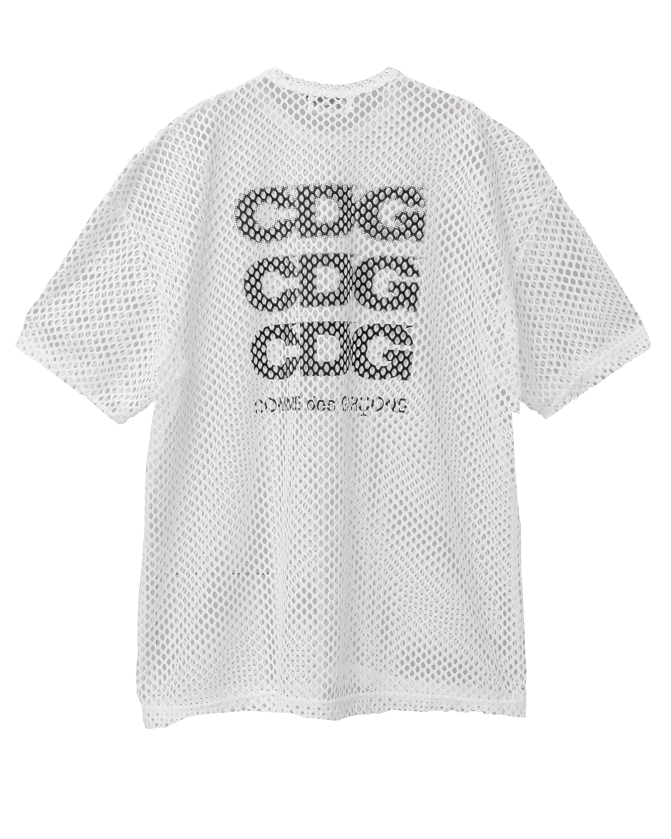 CDG OVERSIZED MESH T-SHIRT